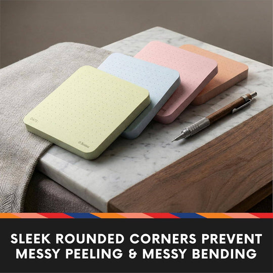 Notsu : Sticky Notes 4pk : Dot Grid
