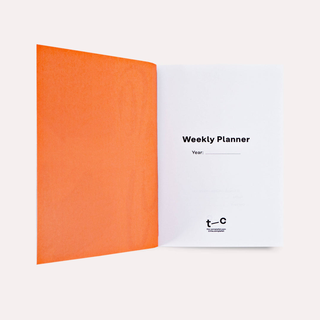 The Completist : Moab Pocket Undated Weekly Planner