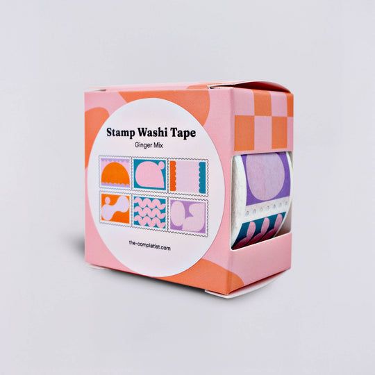 The Completist : Ginger Mix Stamp Washi Tape