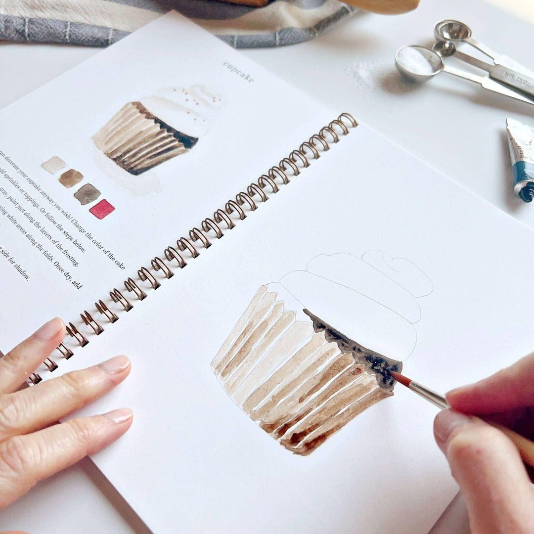Emily Lex : Baking watercolour workbook