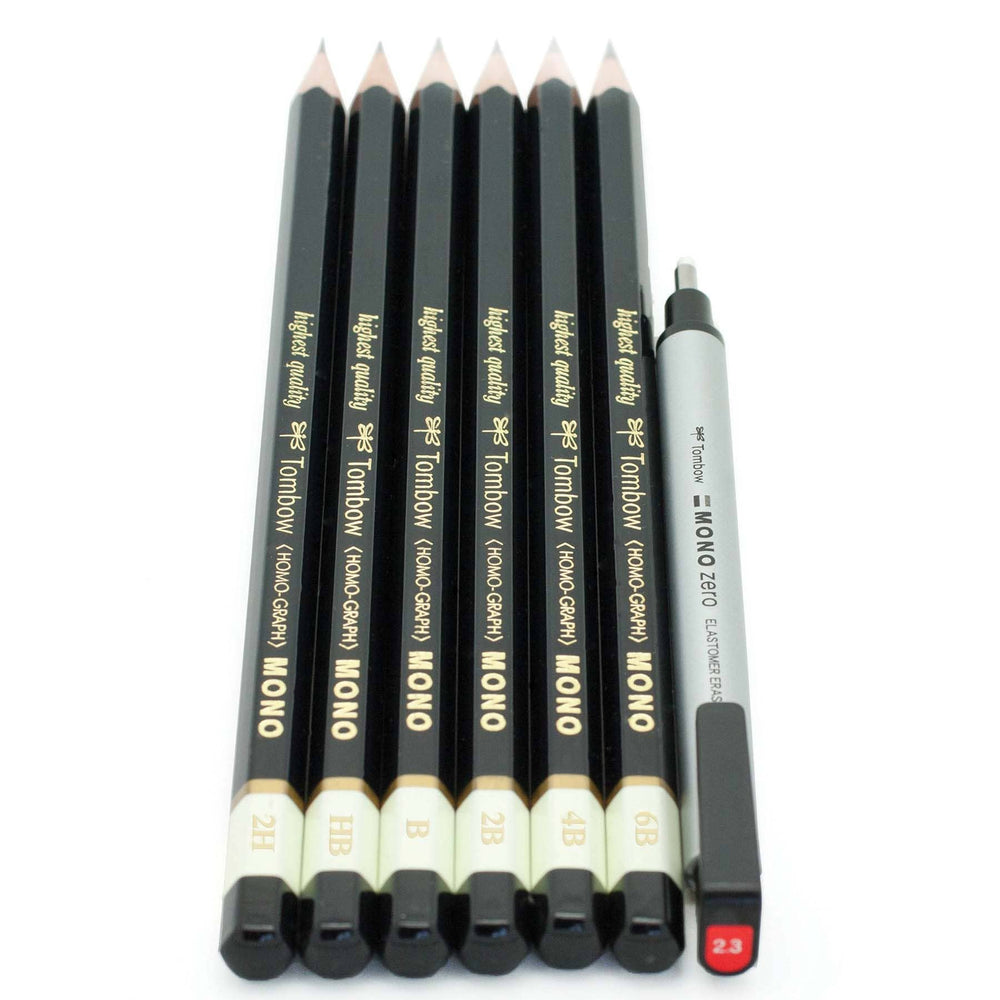 Tombow : MONO Drawing Pencil Set - Combo Pack