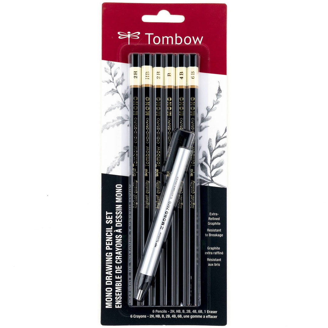 Tombow : MONO Drawing Pencil Set - Combo Pack