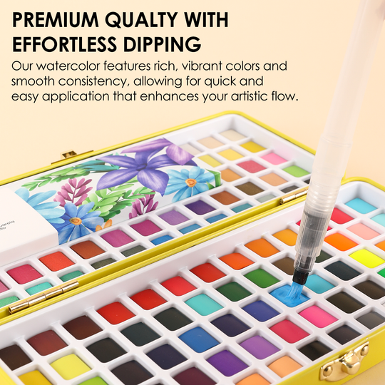 Grabie : All-In-One Premium Watercolour Set of 100