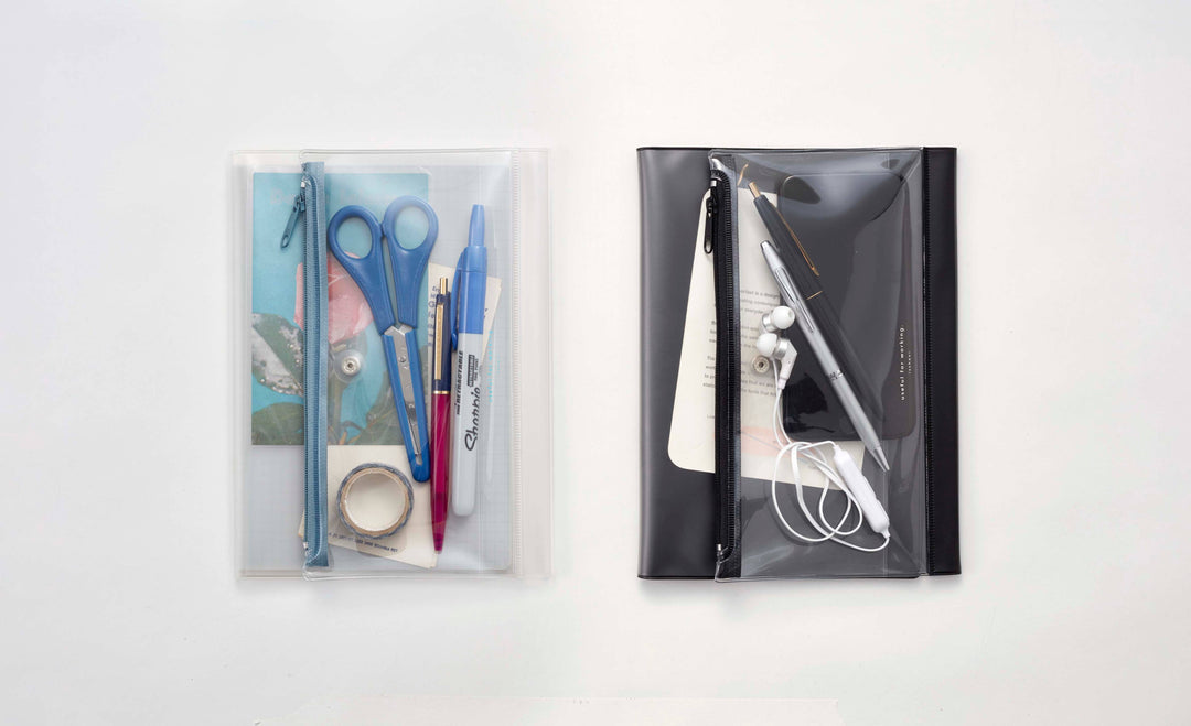 Isshoni : NoteBook Cover with Pen Case : A5