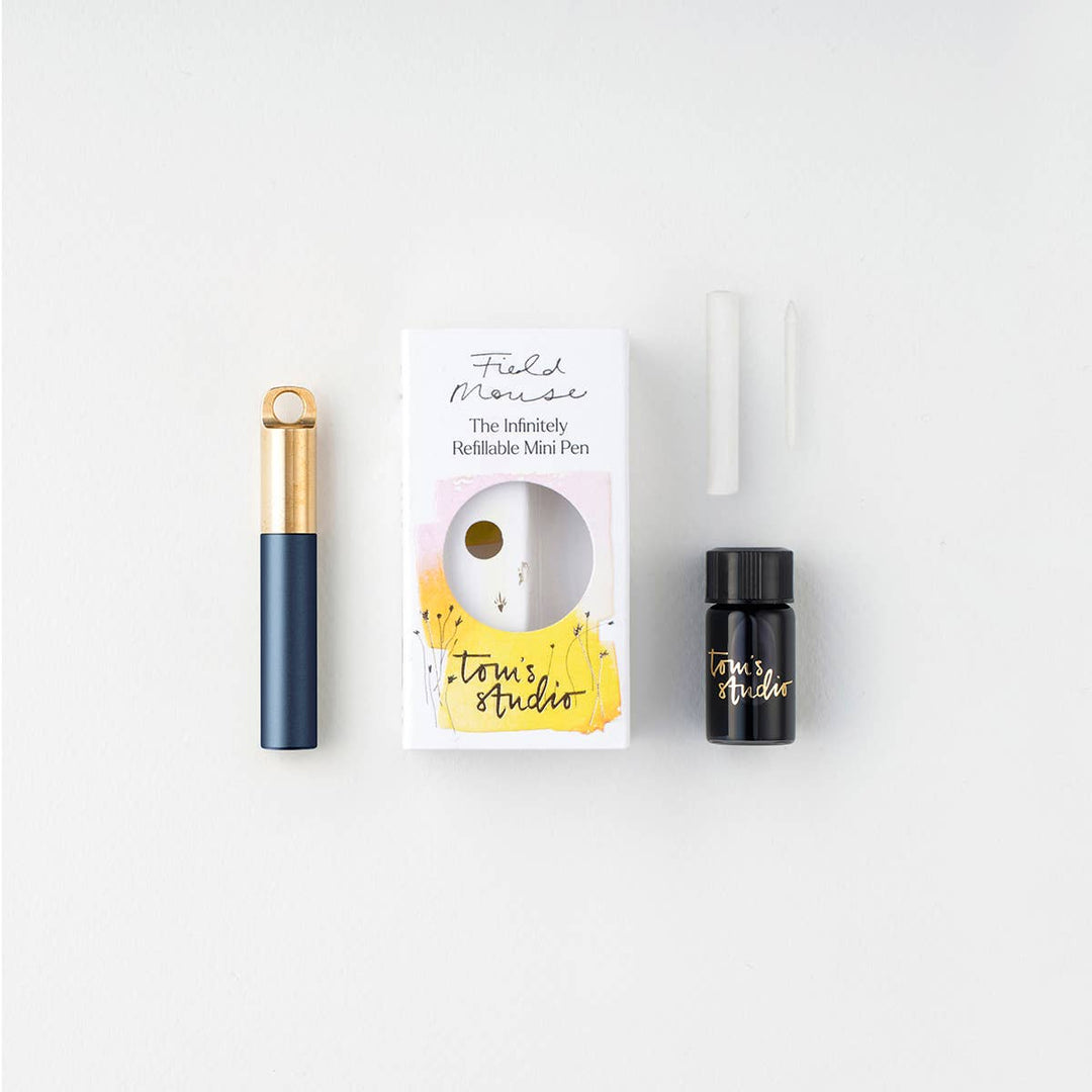 Tom's Studio : The Field Mouse – refillable travel pen