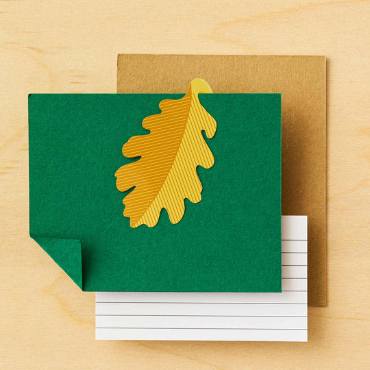 Bookmark - Leaf Page Marker, Nature Inspired Autumn Gift