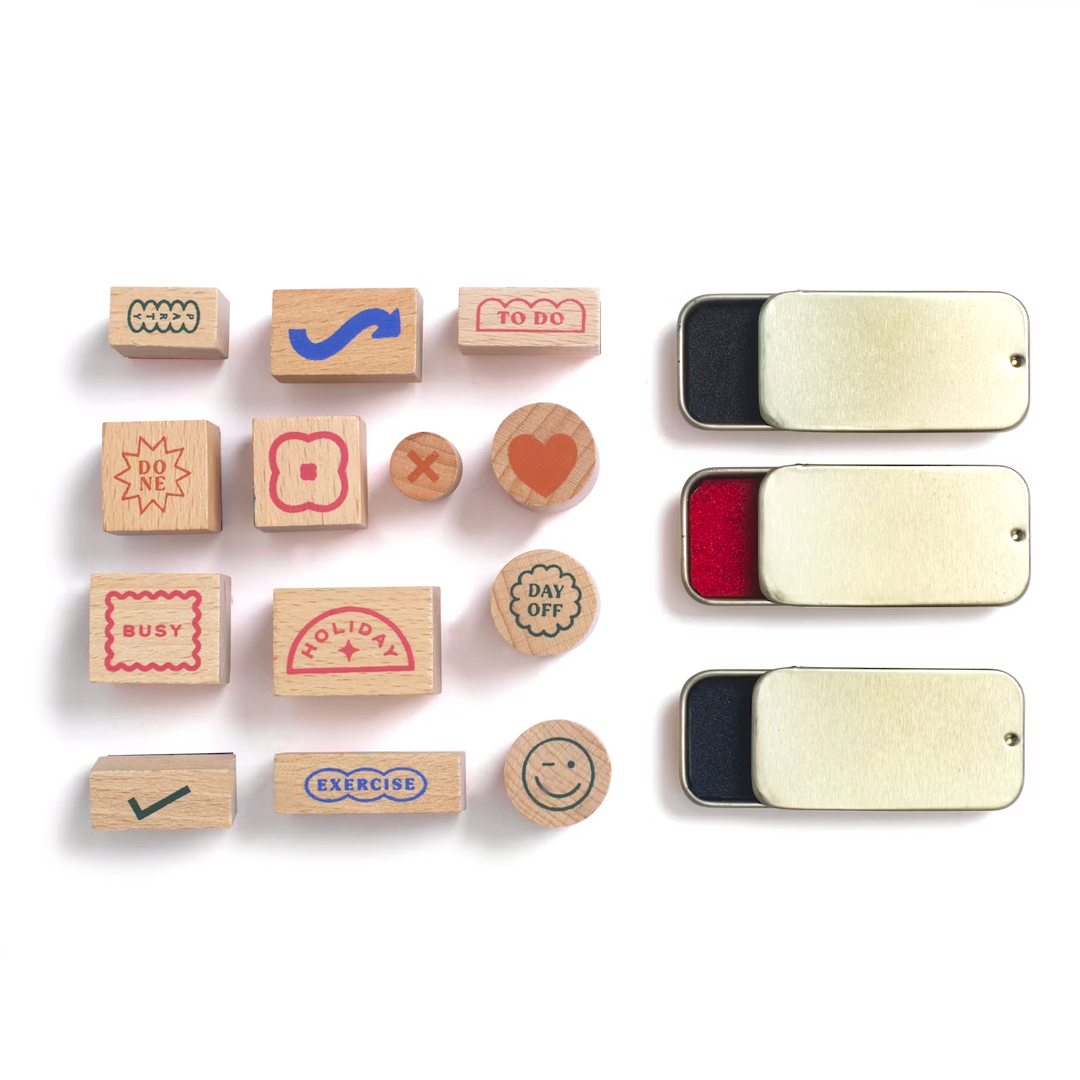 Papier : Planner Stamp Set, Stamps & Ink - Good Day
