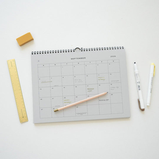 Appointed : 26-27 Studio Wall Calendar