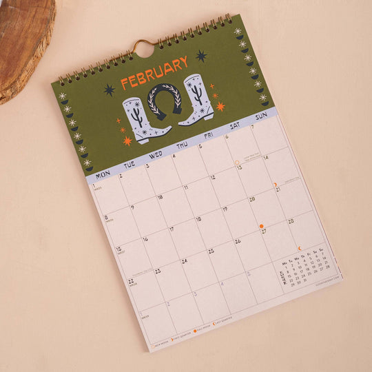 2027 Calendar | Desert Dreams | A4