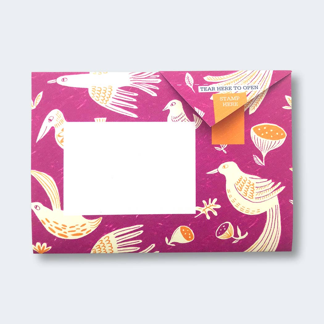 Pigeon Posted : Fig & Feather Pigeon : Pack of 6