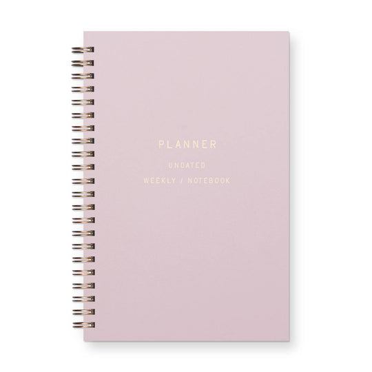 Ruff House : Standard Type Undated Weekly Planner Journal