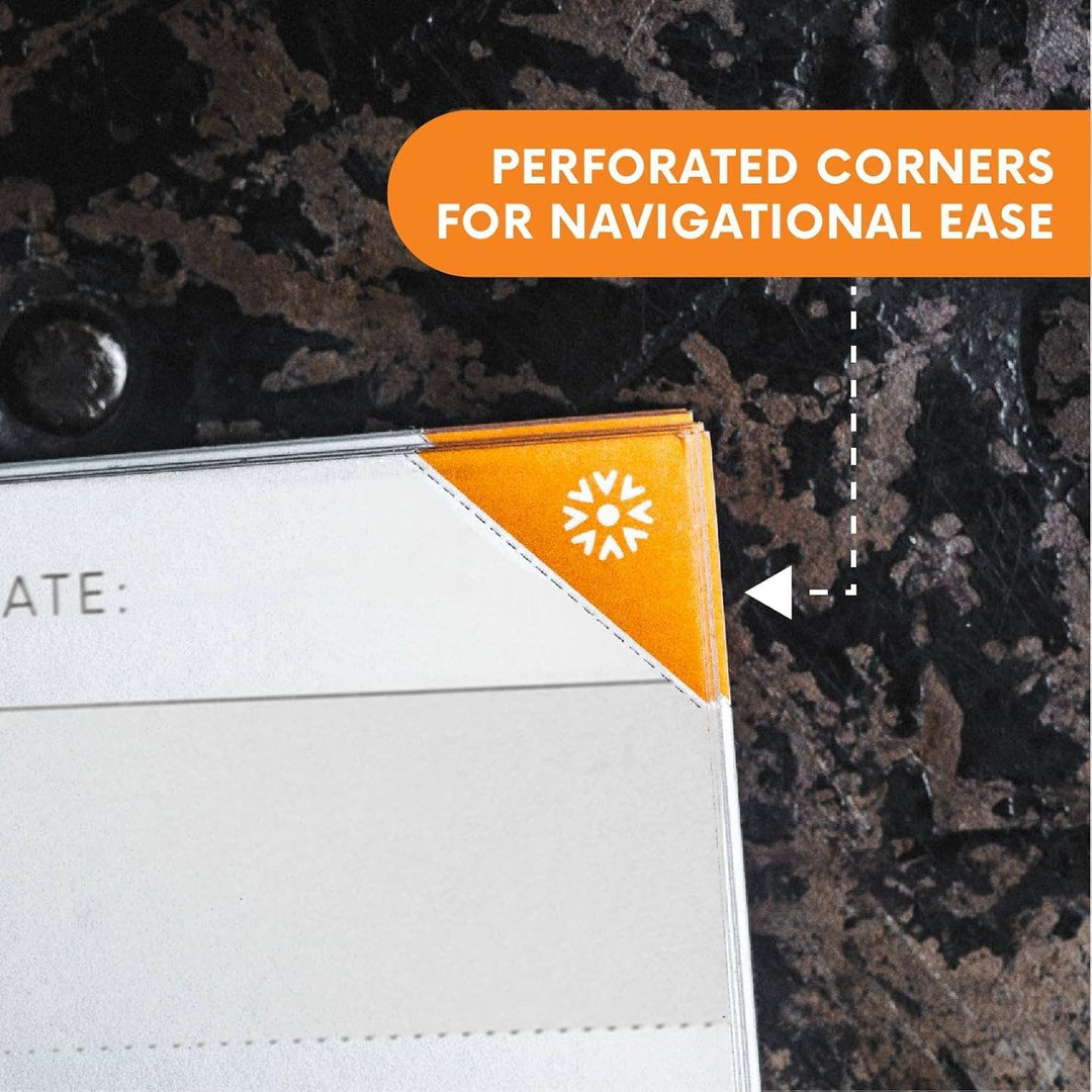 Notsu : Undated Daily Planner Notebook : A5