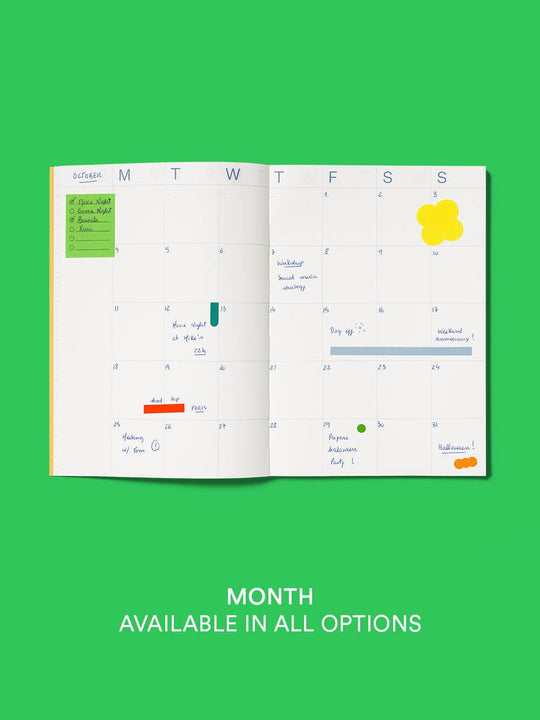 Mishmash : Undated Planner