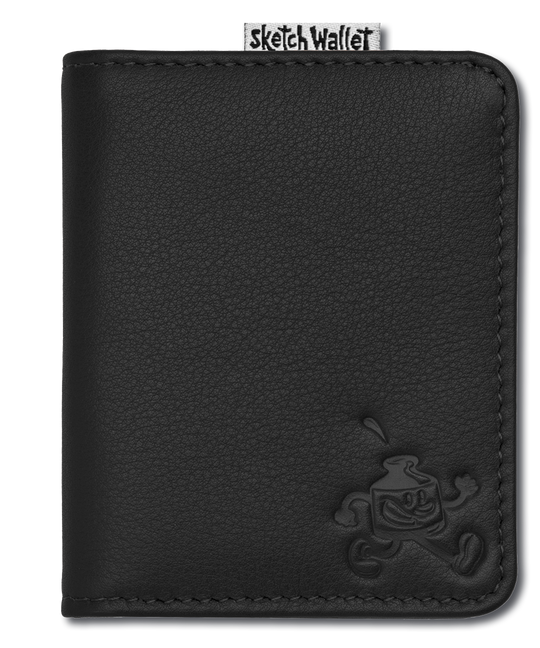 Inky's : Small Leather Sketch Wallet