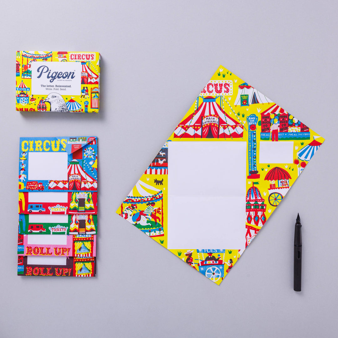 Pigeon Posted : Letter set : Circus Pigeon
