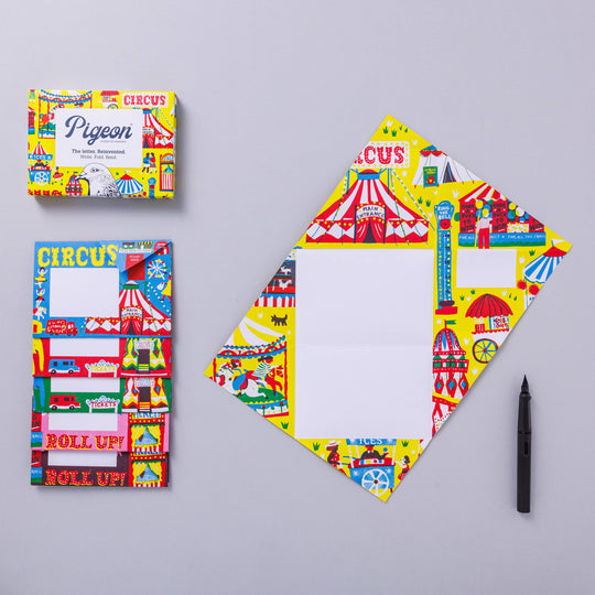 Pigeon Posted : Letter set : Circus Pigeon