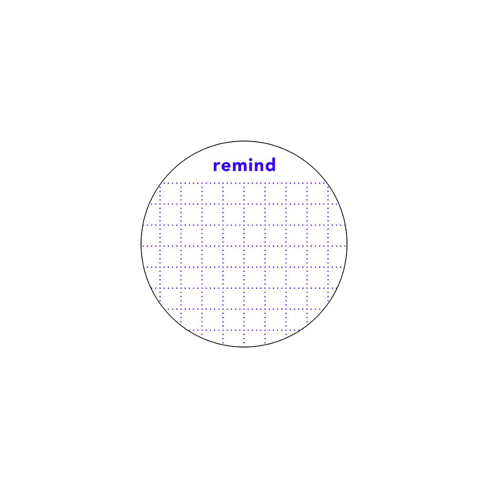Isshoni : To Do Sticky Notes Film Round