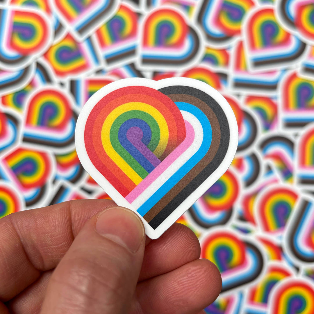 Christopher Rouleau : Pride Heart sticker