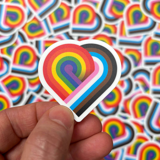 Christopher Rouleau : Pride Heart sticker