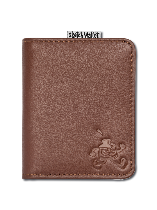 Inky's : Small Leather Sketch Wallet