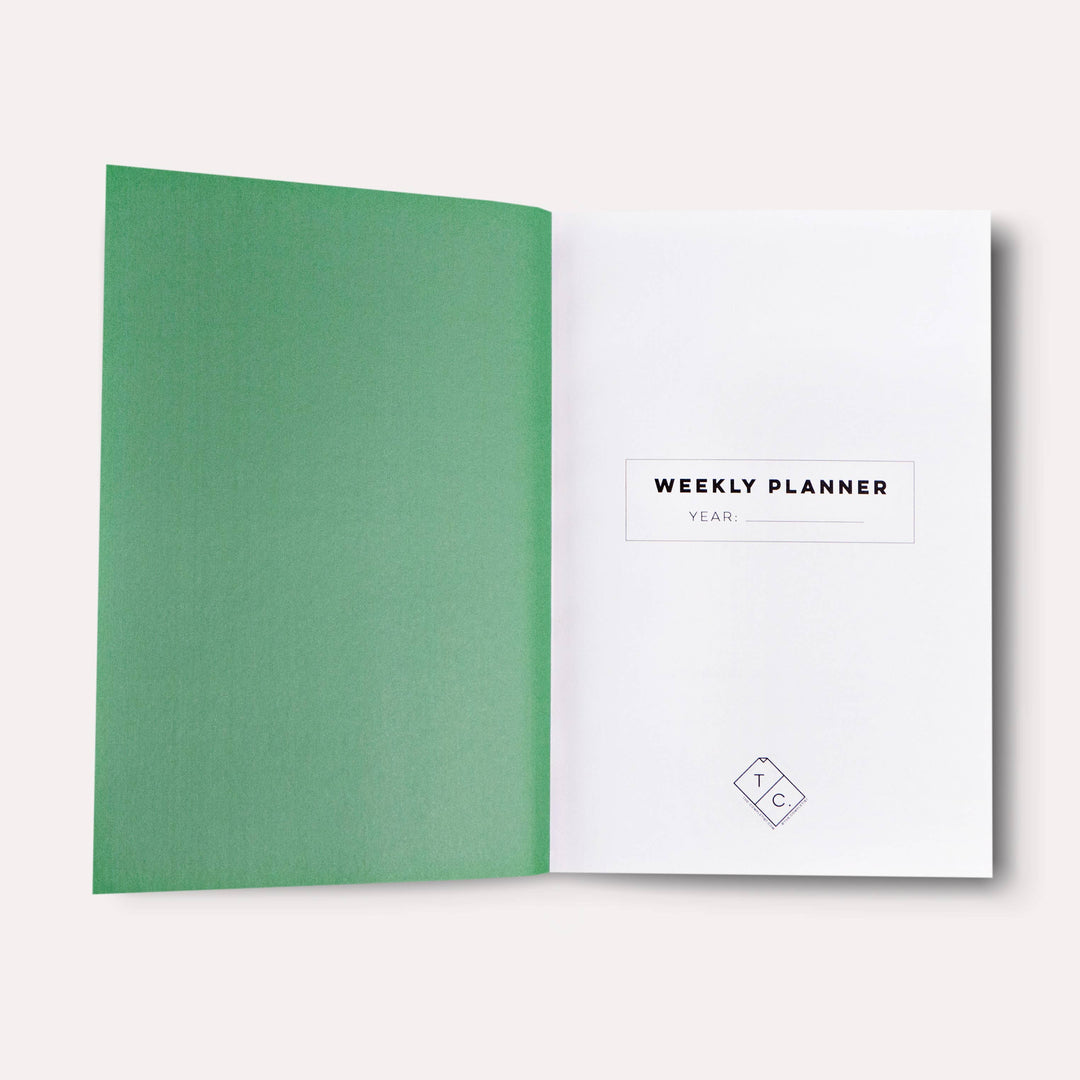 The Completist : Laurel Undated Weekly Planner Book