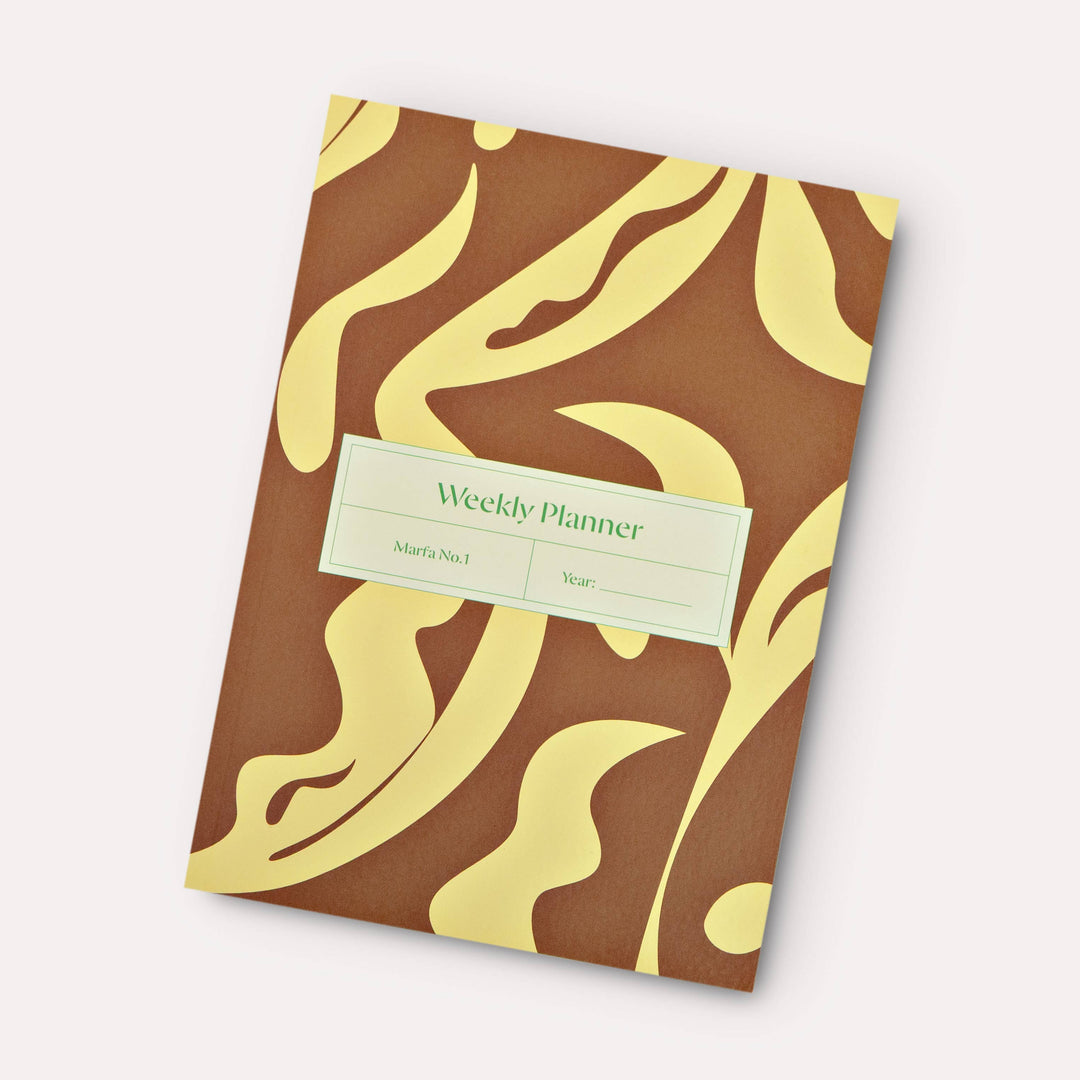 The Completist : Marfa Undated Weekly Planner Book