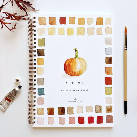 Emily Lex : Autumn Watercolor Workbook