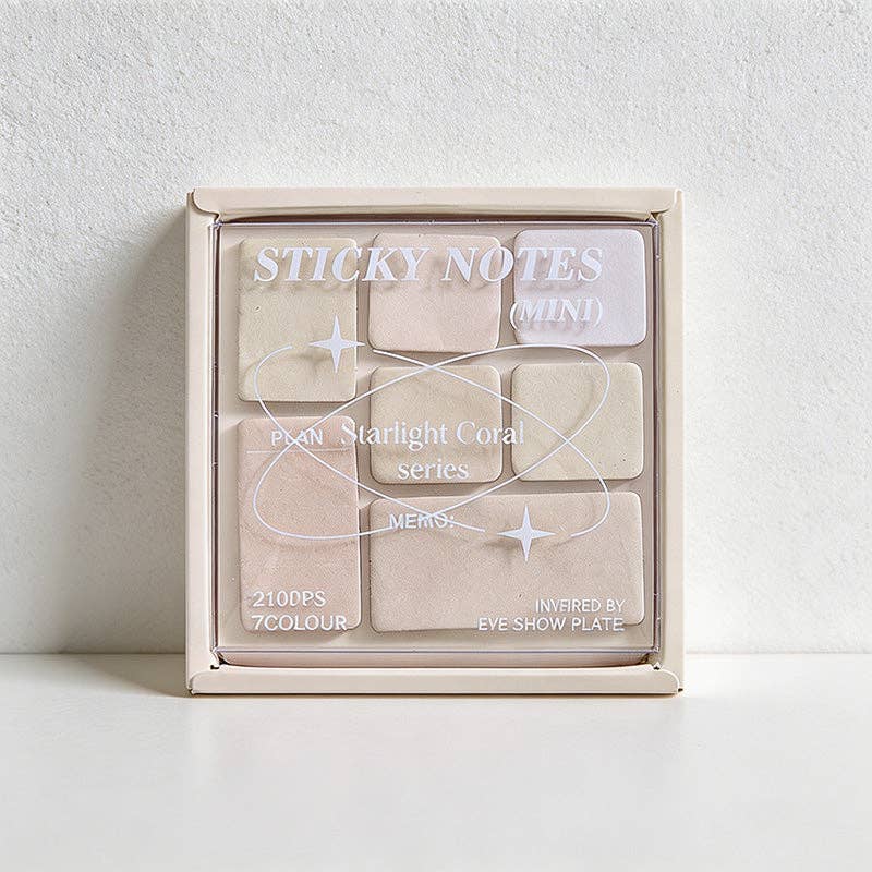 CloudNook : Gradient Colour Sticky Notes : Pastel Index Memo Pads