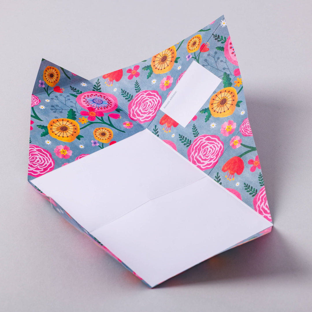Pigeon Posted : Wildflower Pigeon : Pack of 6 Letters
