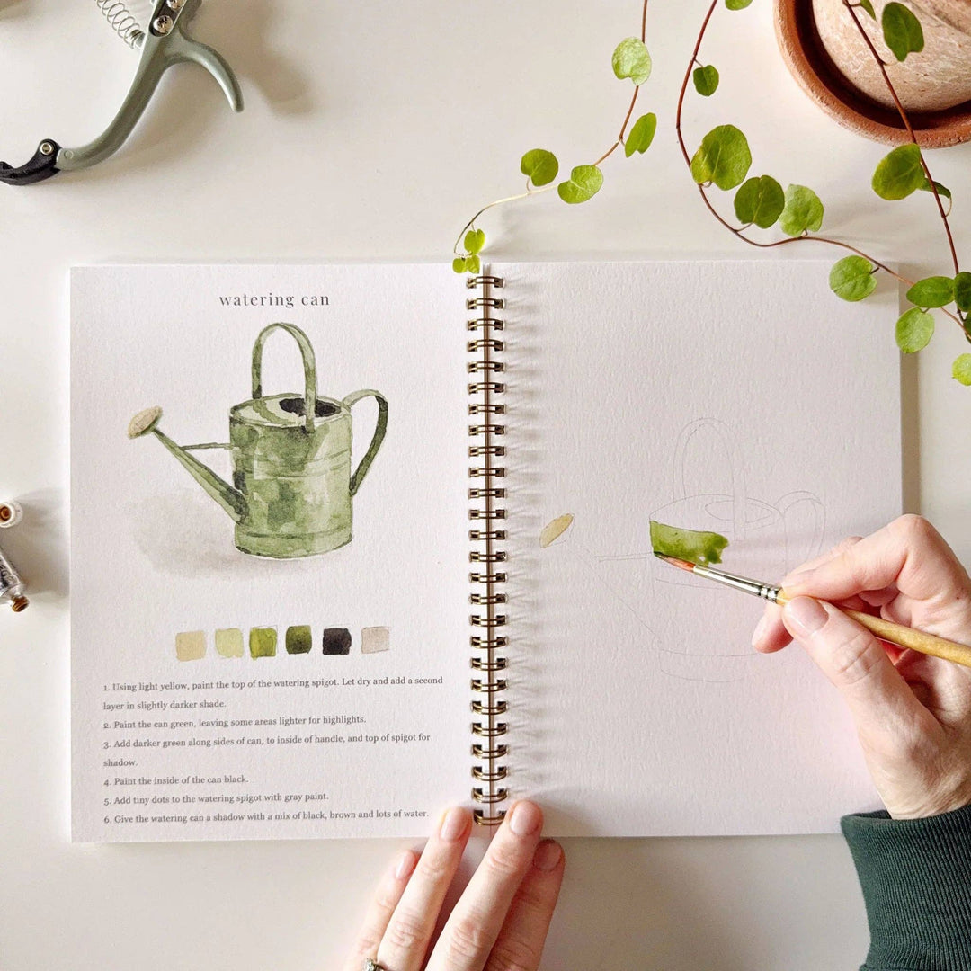 Emily Lex : Garden watercolour workbook
