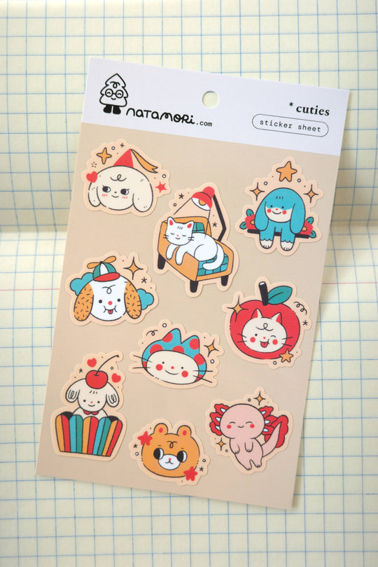 Natamori : Sticker Sheet : Cuties