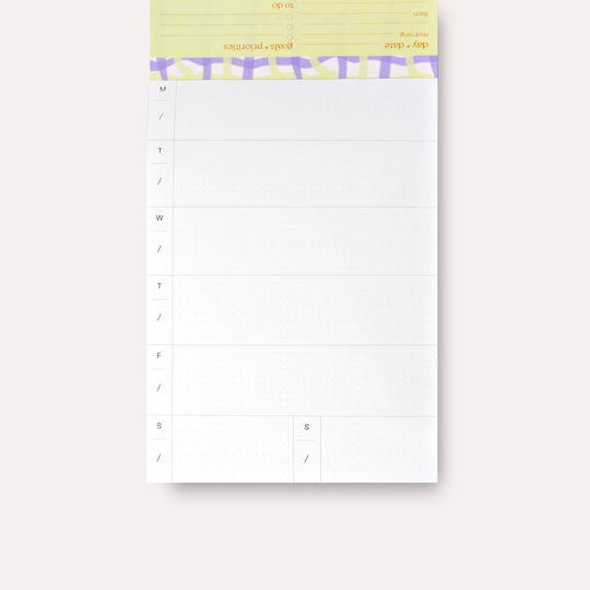 The Completist : Neroli Daily Planner Pad