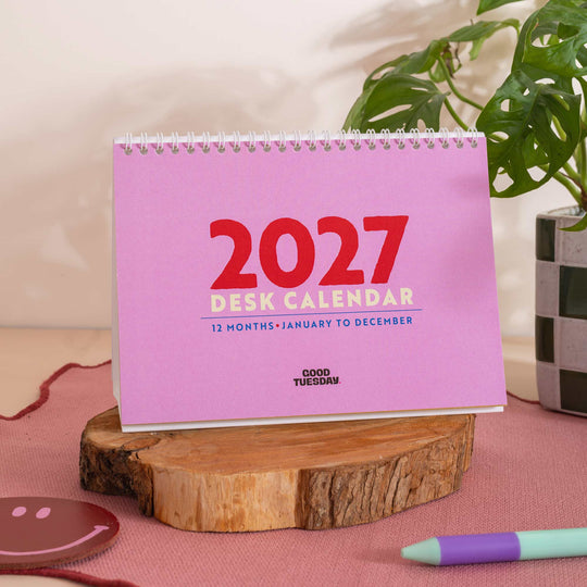 2027 Desk Calendar | Colourburst