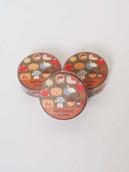 Natamori : Fall forest • washi tape