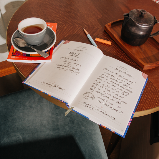 Papier : Guided Travel Journal : Hardcover : All Aboard : A5