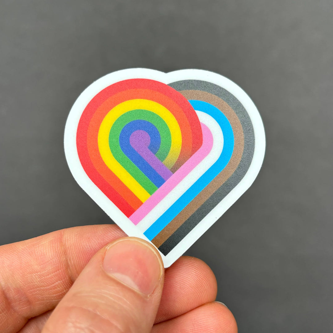 Christopher Rouleau : Pride Heart sticker