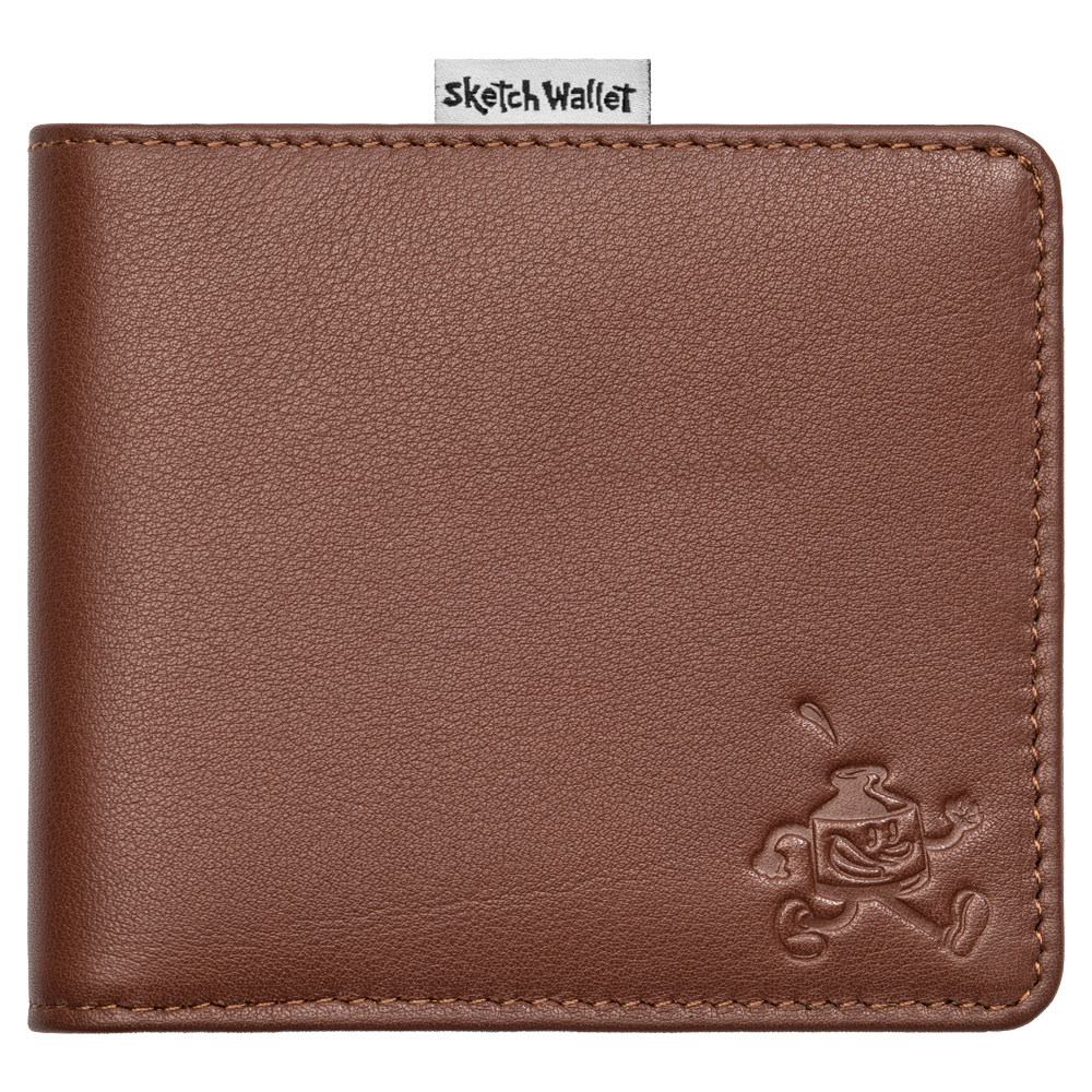 Inky's : Medium Leather Sketch Wallet