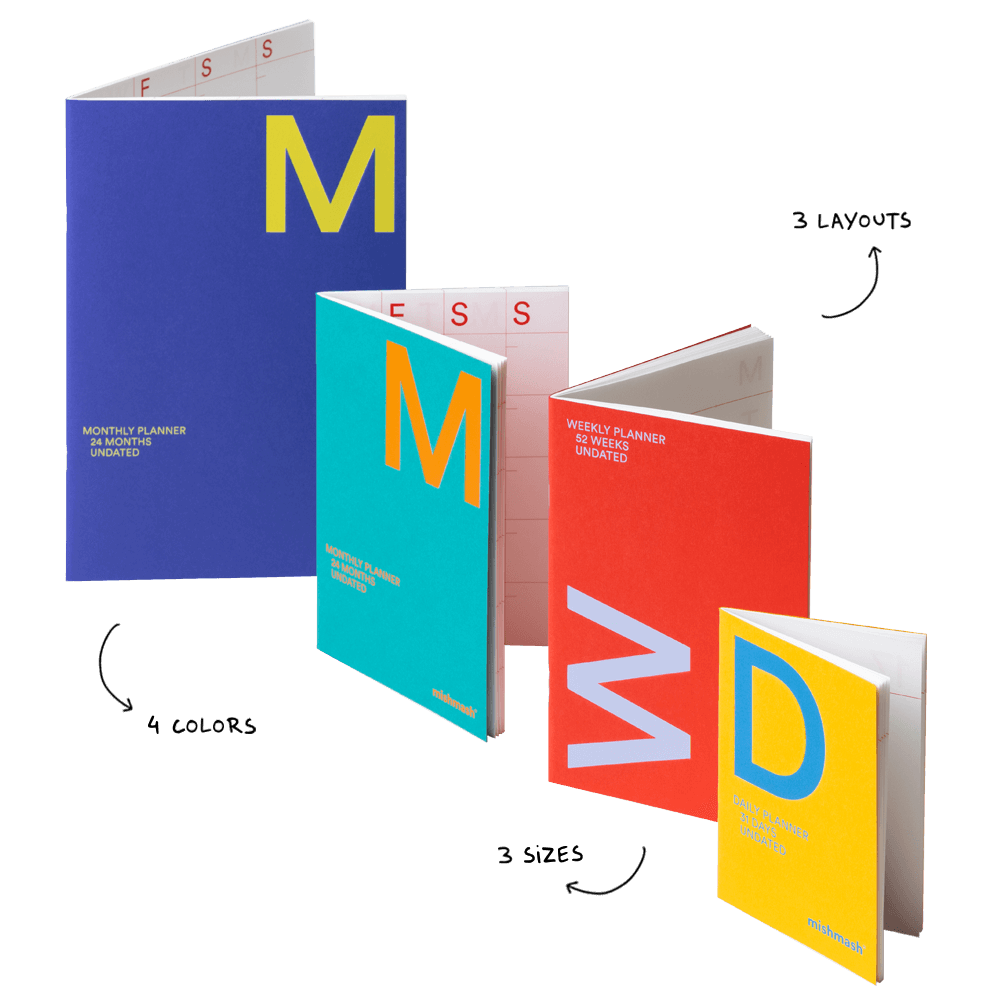 Mishmash : Undated : Weekly Planner