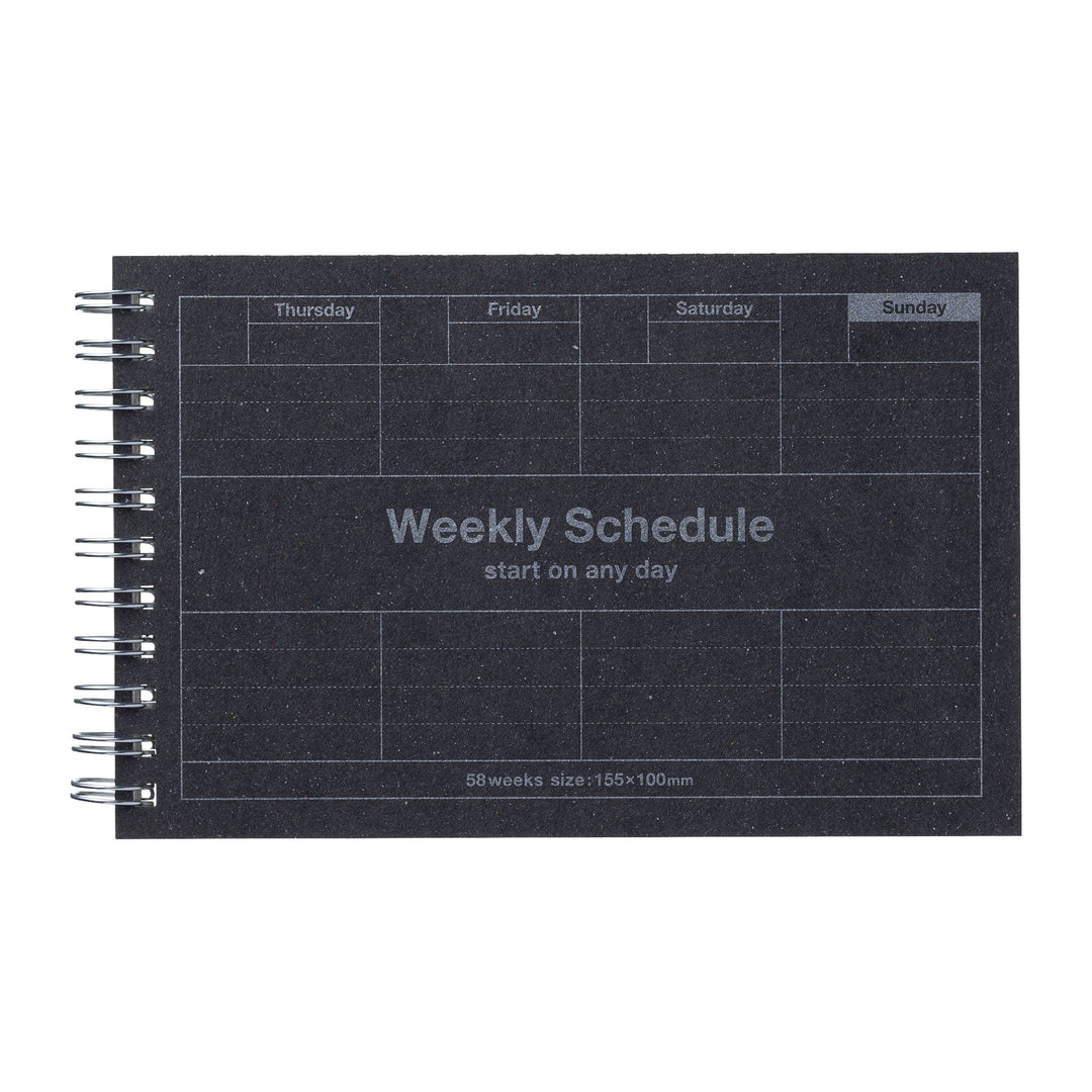 Mark's : Pocket Size Weekly Planner Undated 58 Weeks Dayfree