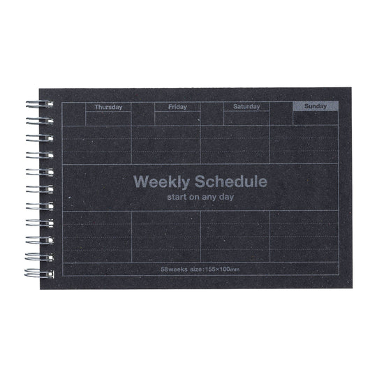 Mark's : Pocket Size Weekly Planner Undated 58 Weeks Dayfree