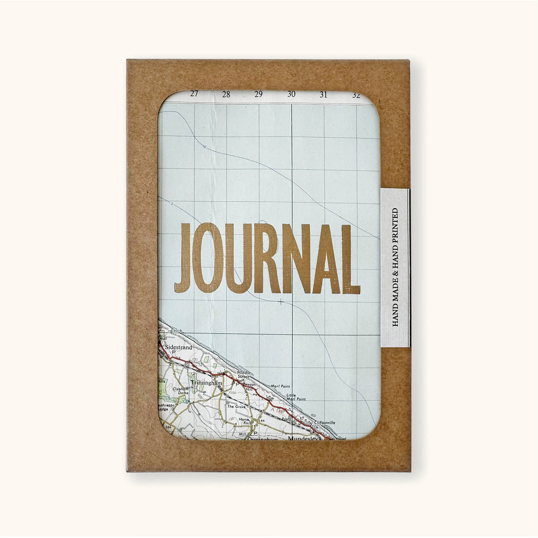 Sukie : Vintage Map Journal