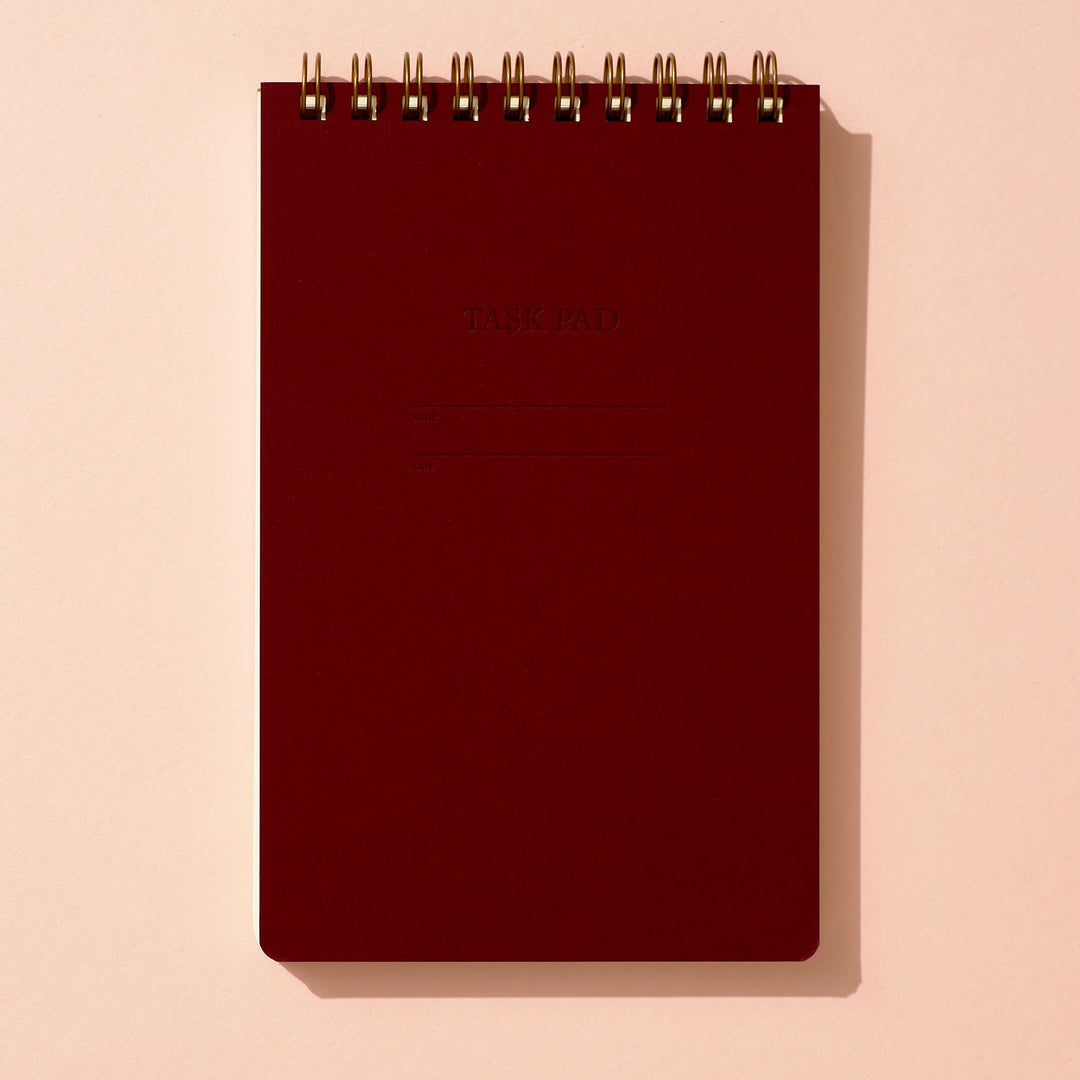 Task Pad Notebook - Pinot