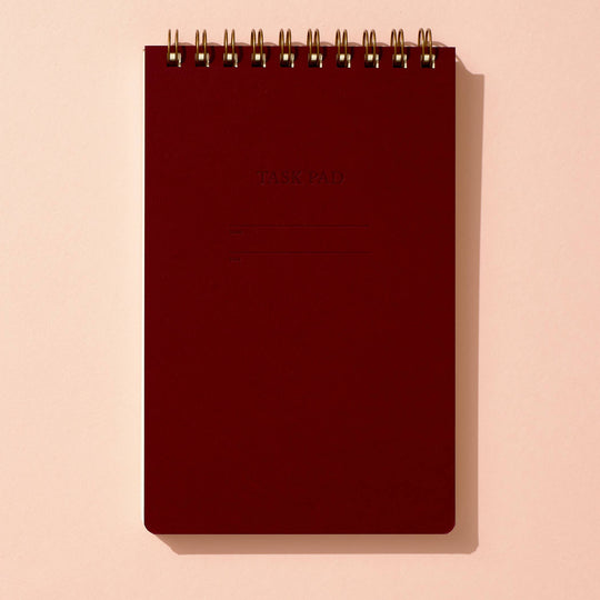 Task Pad Notebook - Pinot