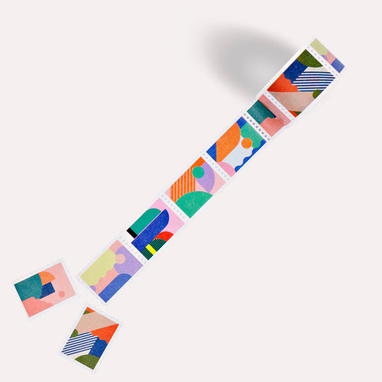 The Completist : Miami Mix Stamp Washi Tape