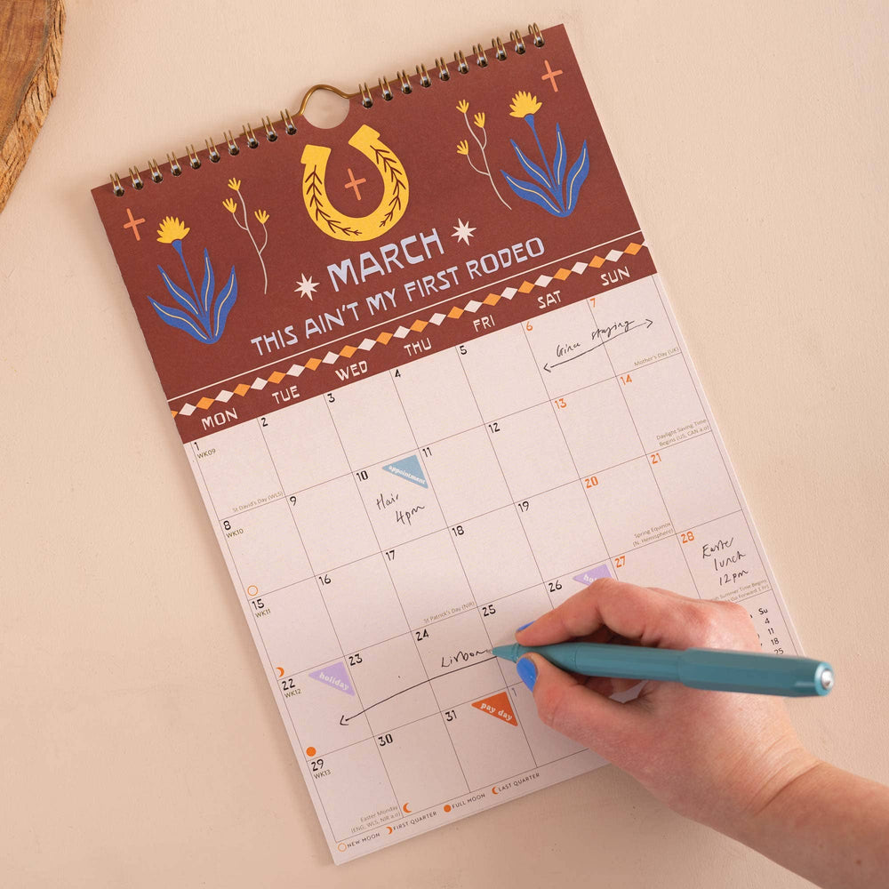 2027 Calendar | Desert Dreams | A4