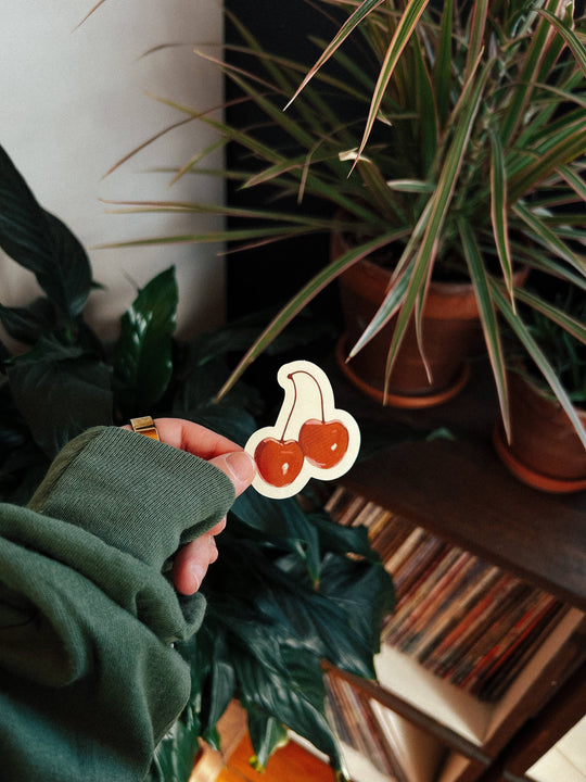 Artbaby : Pair of Cherries Sticker