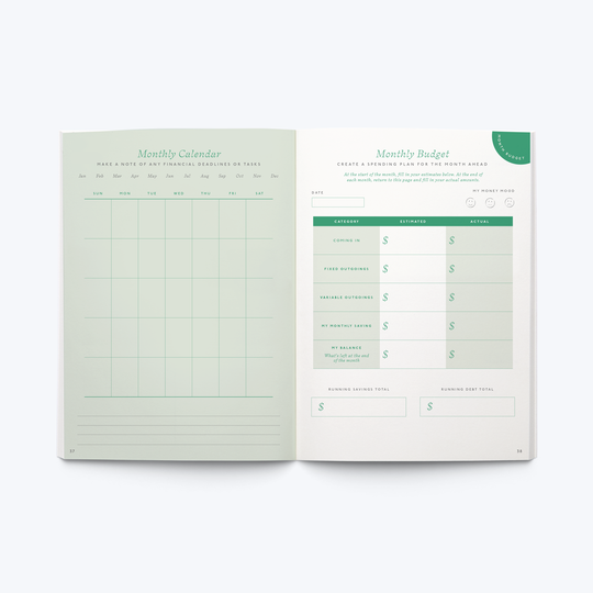 Papier : Guided Finance Planner : Hardcover : A5