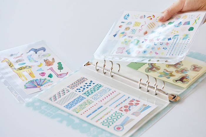KING JIM : OTONA Sticker Collection : Binder Type
