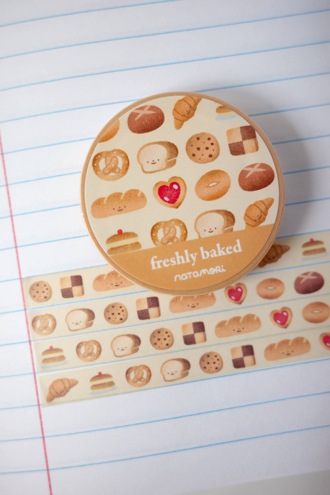 Natamori : Freshly baked • washi tape