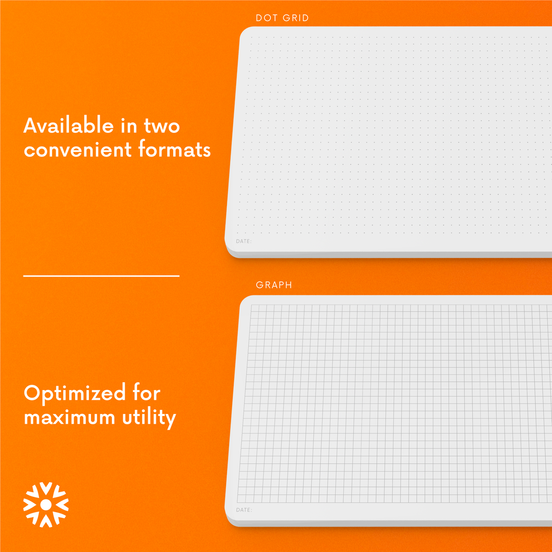 Notsu : Graph Paper Notepads : 8.5x11